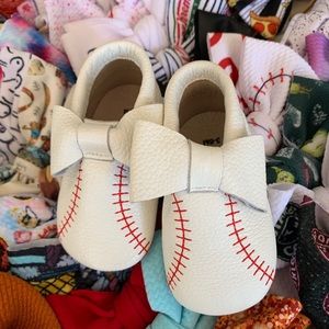Monkey feet baseball moccs